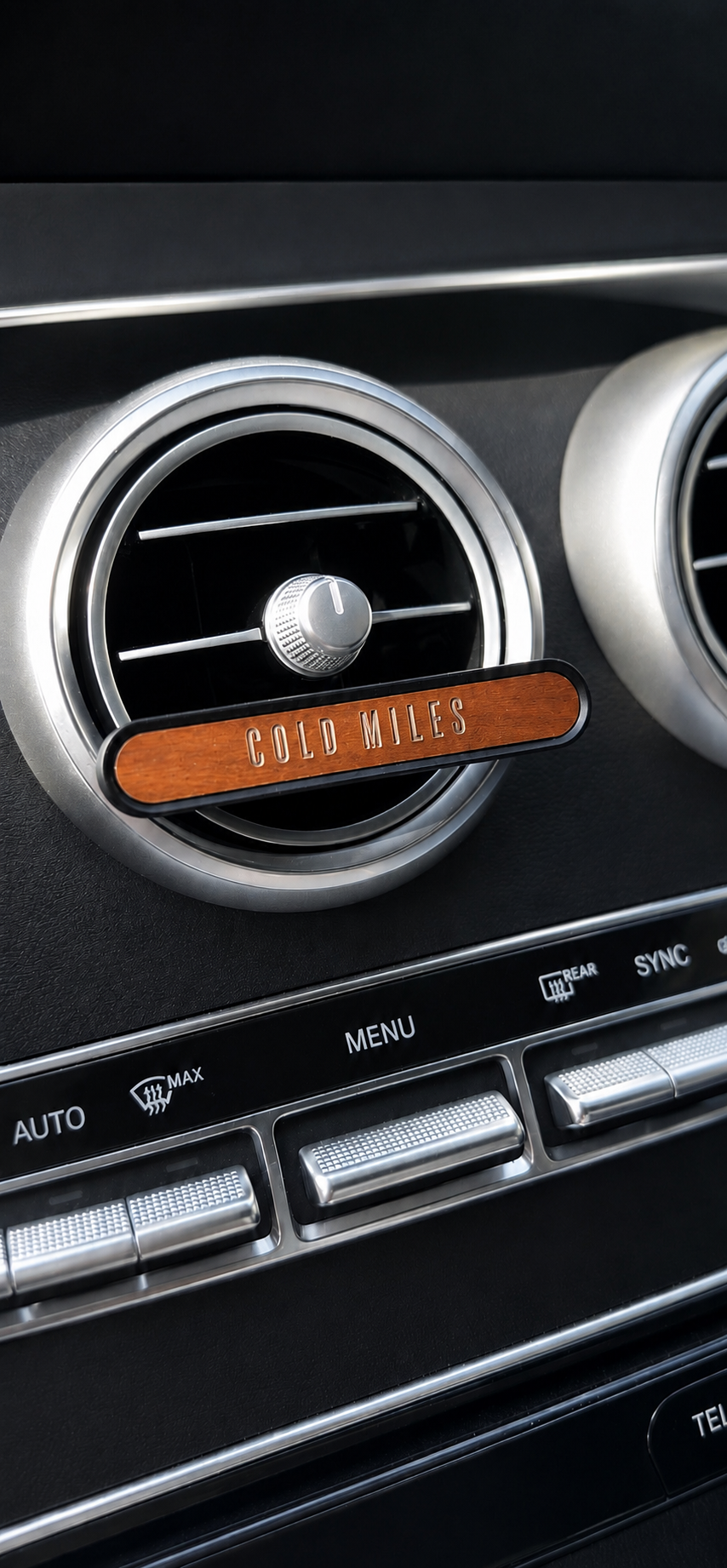 Walnut Wood Car Diffuser — Founders Edition