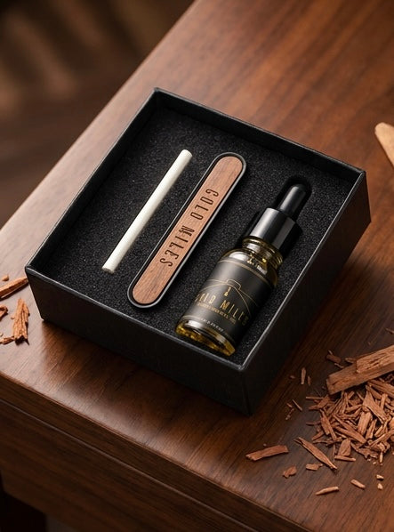 Walnut Wood Car Diffuser — Founders Edition